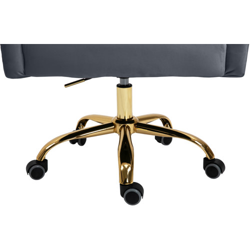 Willa Arlo Interiors Casimir Velvet Task Chair & Reviews Wayfair